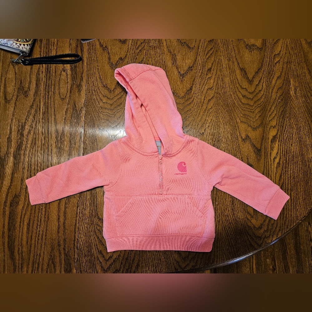 Carhartt half zip hoodie